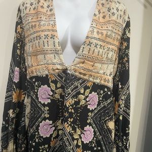 Free People BOHO Dress XL NWT